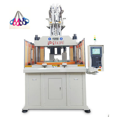 120 Ton Two Color Vertical Injection Molding Machine For Scissors Handle