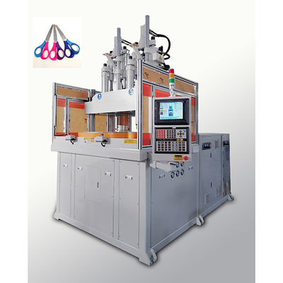 170 Ton Two Color Vertical  Injection Molding Machine For Making Scissors Handle