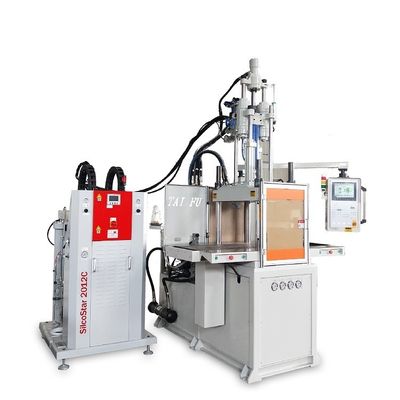 Double Slide Silicone Facial Mask Brush Making Machine 85T Vertical Injection Moulding Machine