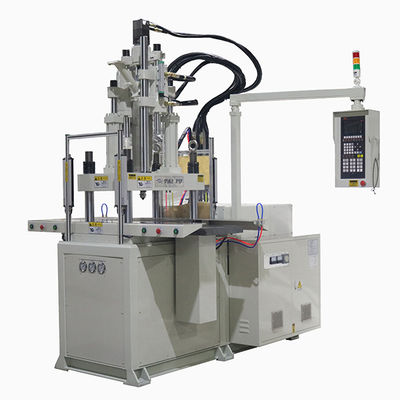 High Efficiency Double Slide Vertical Injection Molding Machine For Making Pet Ornament