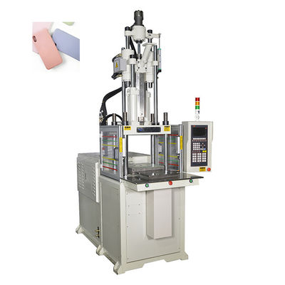 55 Ton Single Slide Vertical Injection Molding Machine For Making Phone Case