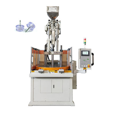 Easy Operate Rotary Vertical Plastic Injection Molding Machine For Making Tack