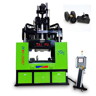 250 Ton Low Work Table Vertical Injection Molding Machine For Making Luggage Wheels