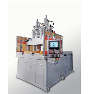 Dual Color 170 Ton Rotary Vertical  Injection Molding Machine For Making Drill Mould
