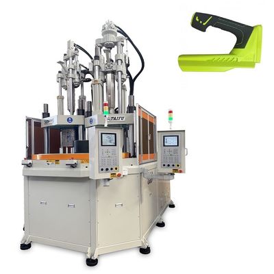 Dual Color 200 Ton Rotary Vertical  Injection Molding Machine For Making Drill Mould