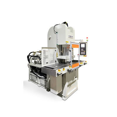 85 Ton Double Slide Power Cord Vertical Injection Molding Machine For Making Plug