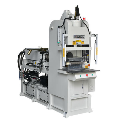 Easy Operation C Type Vertical Injection Molding Machine For Making Data Wire