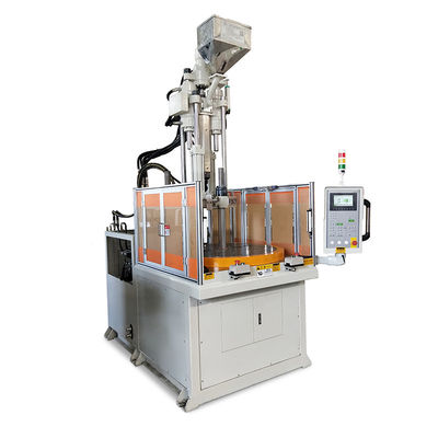 High Efficiency Rotary Vertical Plastic Injection Molding Machine For Making Toy