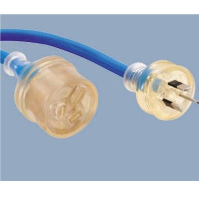 Australian Standard Power Plug Made By Vertical Injection Molding Machine With Double Slide