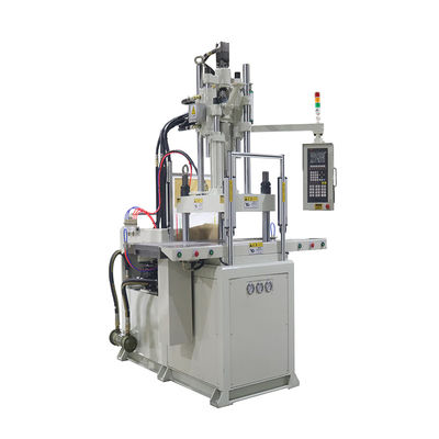 High Safety Double Slide Vertical Injection Molding Machine For Making Hook