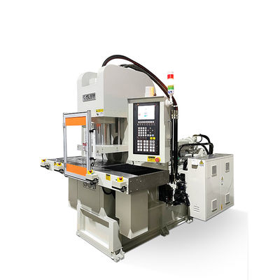 High Efficiency Double Slide Power Cord Vertical Injection Molding Machine For Plug