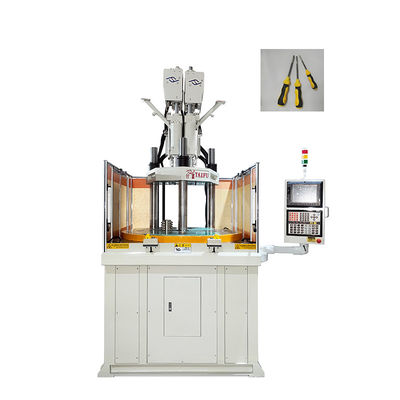 Easy Operation Two Color Vertical Injection Molding Machine For Making Screwdriver