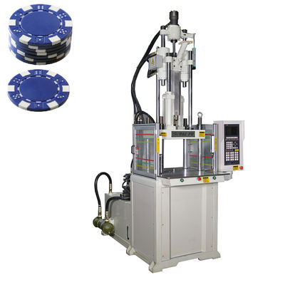 55 Ton Standard Poker Chips Making Machine Vertical Injection Molding Machine