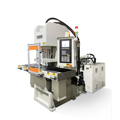 Good Quality Double Slide Power Cord Vertical Injection Molding Machine For Making USB