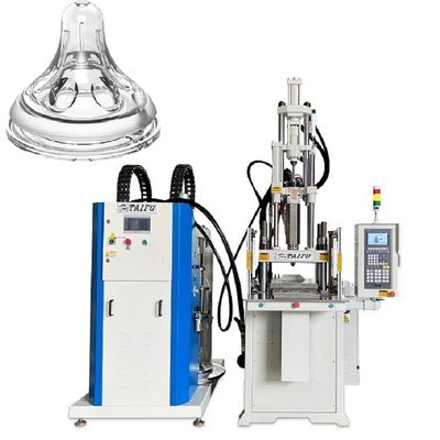 Liquid Silicone High Accuracy Vertical Injection Molding Machine For Baby Product