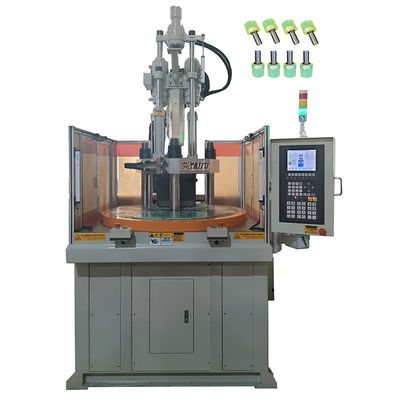 Easy Operation Rotary Vertical Plastic Injection Molding Machine For Making Screw