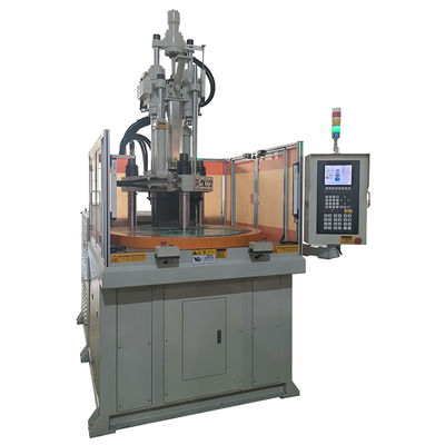 Easy Operation Rotary Vertical Plastic Injection Molding Machine For Making Screw