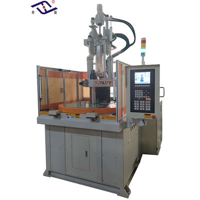 Easy Operation Rotary Vertical Plastic Injection Molding Machine For Making Screw