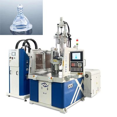LSR Vertical Low Workbench Rotary Injection Molding Machine For Baby Pacifier
