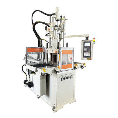 High Efficiency Double Slide Vertical Injection Molding Machine For Making Screw