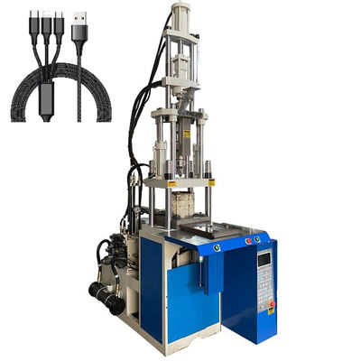 Versatile USB Charger Making Machine Single Slide Vertical Plastic Injection Moulding Machine