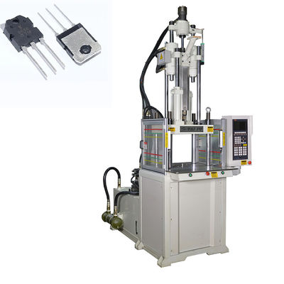 Vertical Standard 55 Ton Injection Molding Machine Making Circuit Components