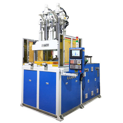 High Efficiency Two Color Vertical Injection Molding Machine For Making Kitchen Ware