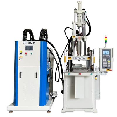 55 Ton Liquid Silicone Vertical Injection Molding Machine For Making Silicone Autokey Cover