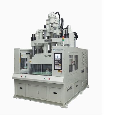 120 Ton Low Workbench Rotary Table Vertical Injection Molding Machine For Making Egg Beater