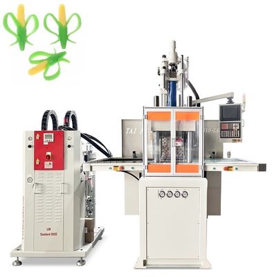 Vertical Double Slide LSR Injection Molding Machine For Making Children's Molars