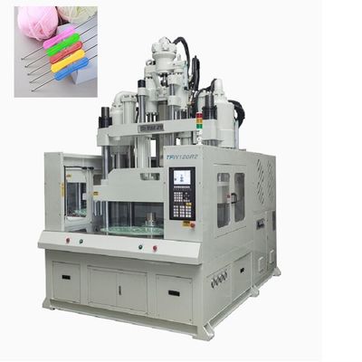 120 Ton Low Workbench Rotary Table Vertical Injection Molding Machine For Making Crochet
