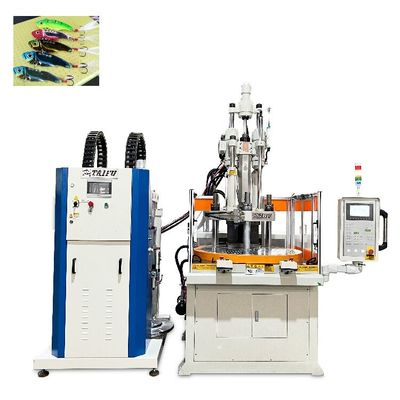 55 Ton Liquid Silicone Vertical Injection Molding Machine For Making Fishing Bait Products