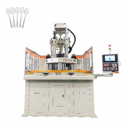 160 Ton Rotary Vertical Plastic Injection Molding Machine For Making Plastic disposable spoon