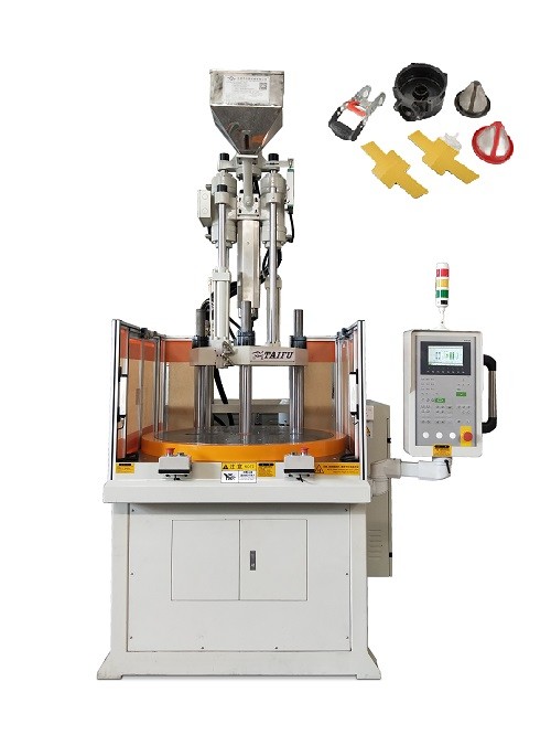 High Efficiency 55 Ton Vertical Rotary Injection Molding Machine For Filter